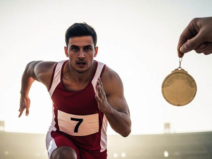 Athletes go for gold