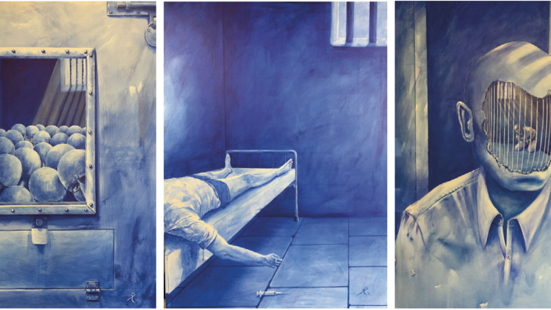 From prison cell to my first solo show